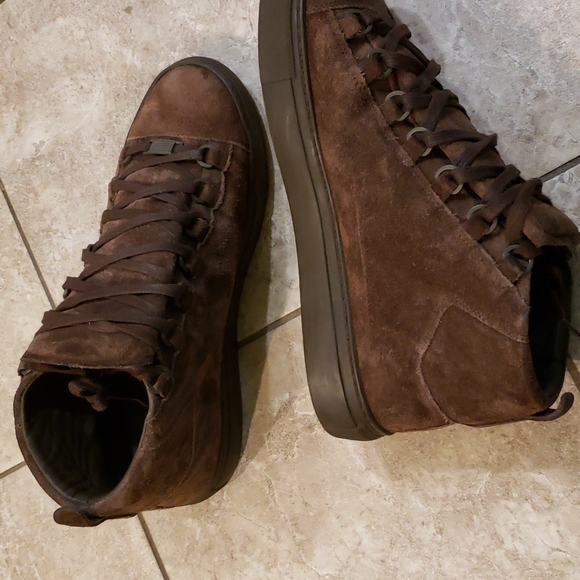 BROWN SUEDE BALENCIAGA ARENA - Picture 15 of 17
